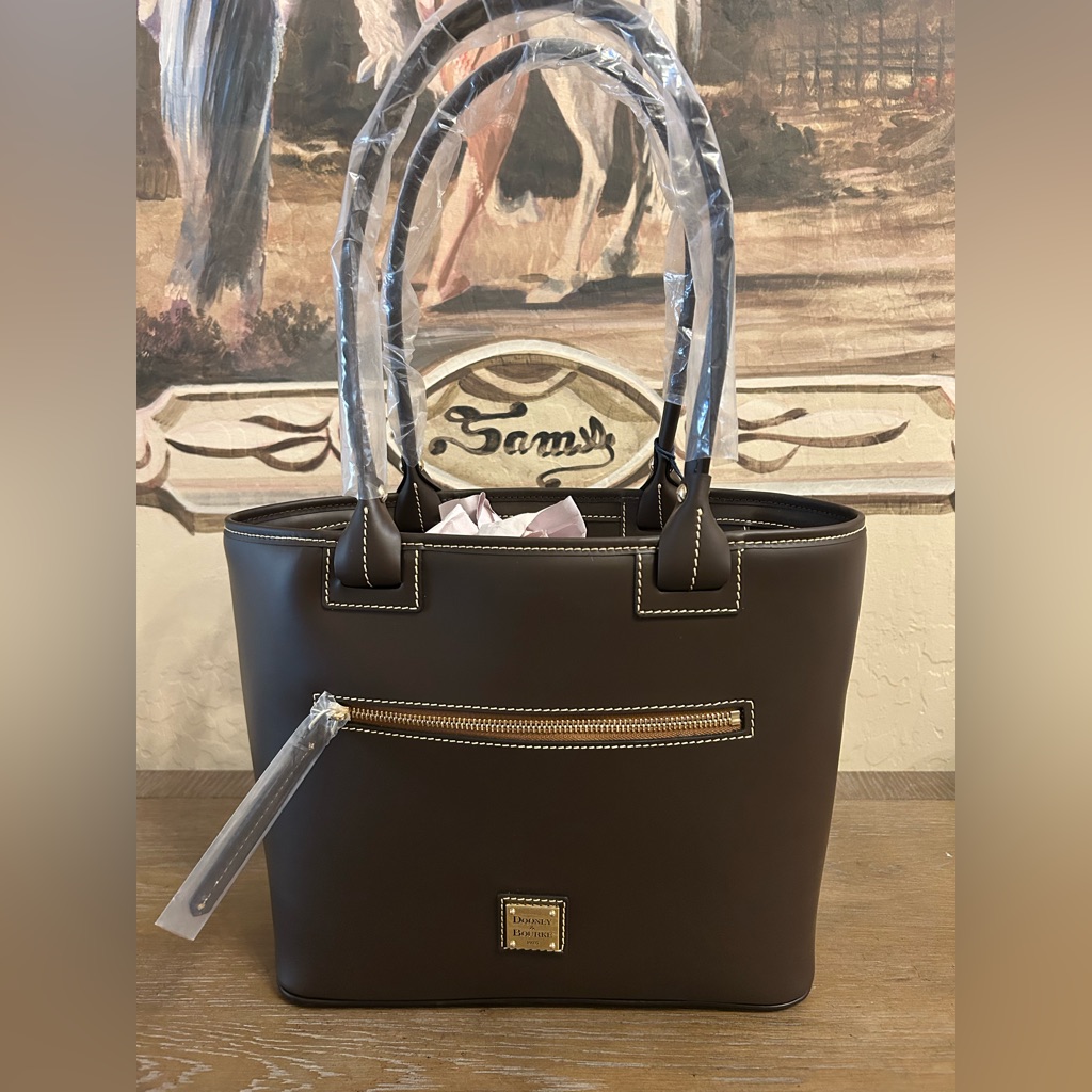 Dooney & Bourke Brown Tote Bag Nwot
